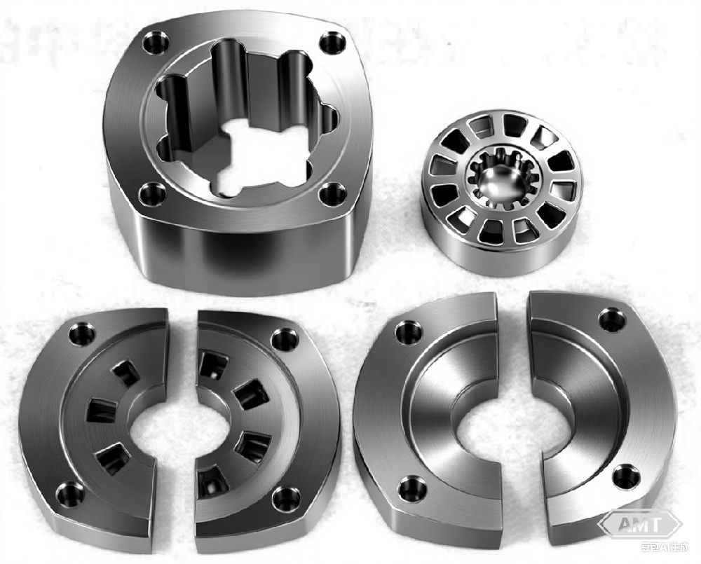 9-51 Typical powder metallurgy parts in high-torque, low-speed motors.png